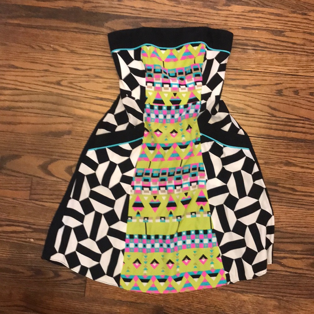 Alice & Trixie strapless cocktail dress